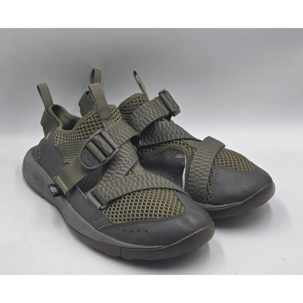 Men Chaco Hommes JCH 107293 Olive Green Closed Toe Shoes US Size 10 Men Slip On